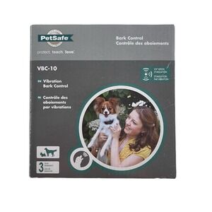 PETSAFE, Vibration Bark Control, All Dogs, Model #VBC-10, NIB, Gentle Waterproof